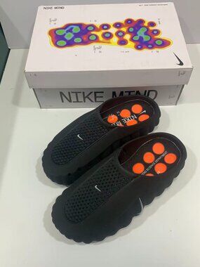 Nike Mind O01 Black Slide Sandals